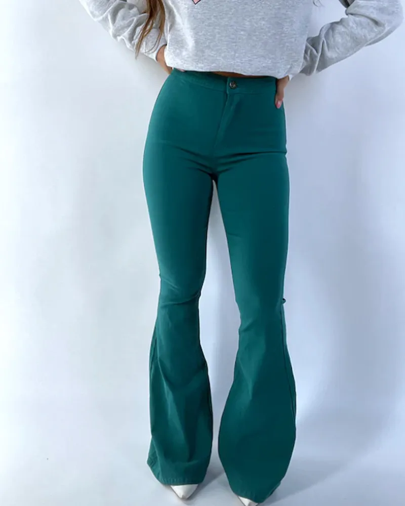 Christmas Themed Skinny Flared Jeans (Pre-Sale)