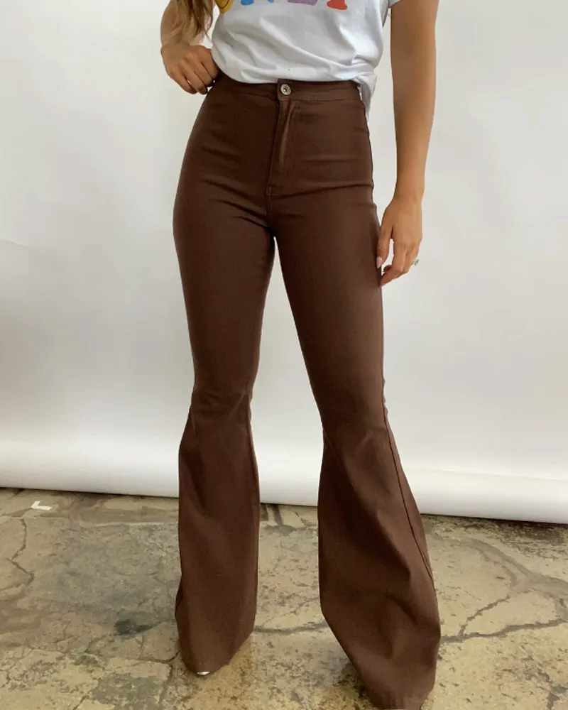 Christmas Themed Skinny Flared Jeans (Pre-Sale)