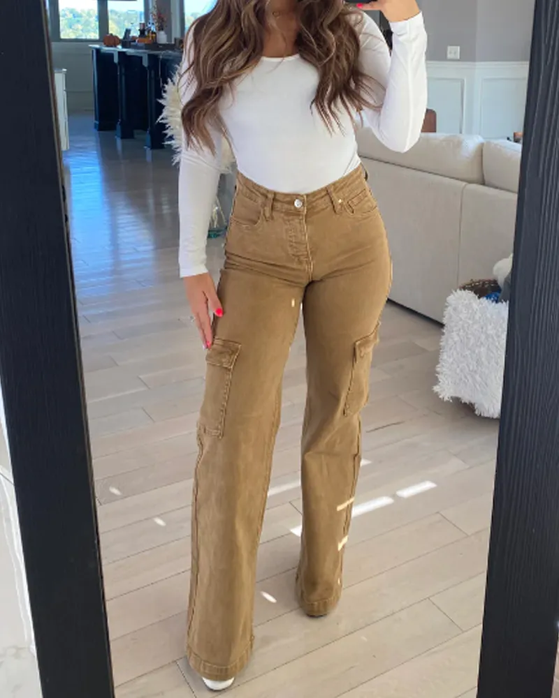 Christmas Cargo Baggy Jeans (Pre-Sale)