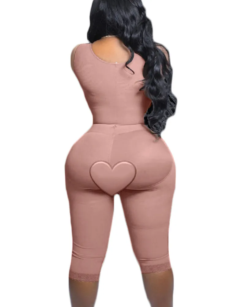 La compresión del brazo de soporte de cuerpo completo encoge la cintura con sujetador incorporado