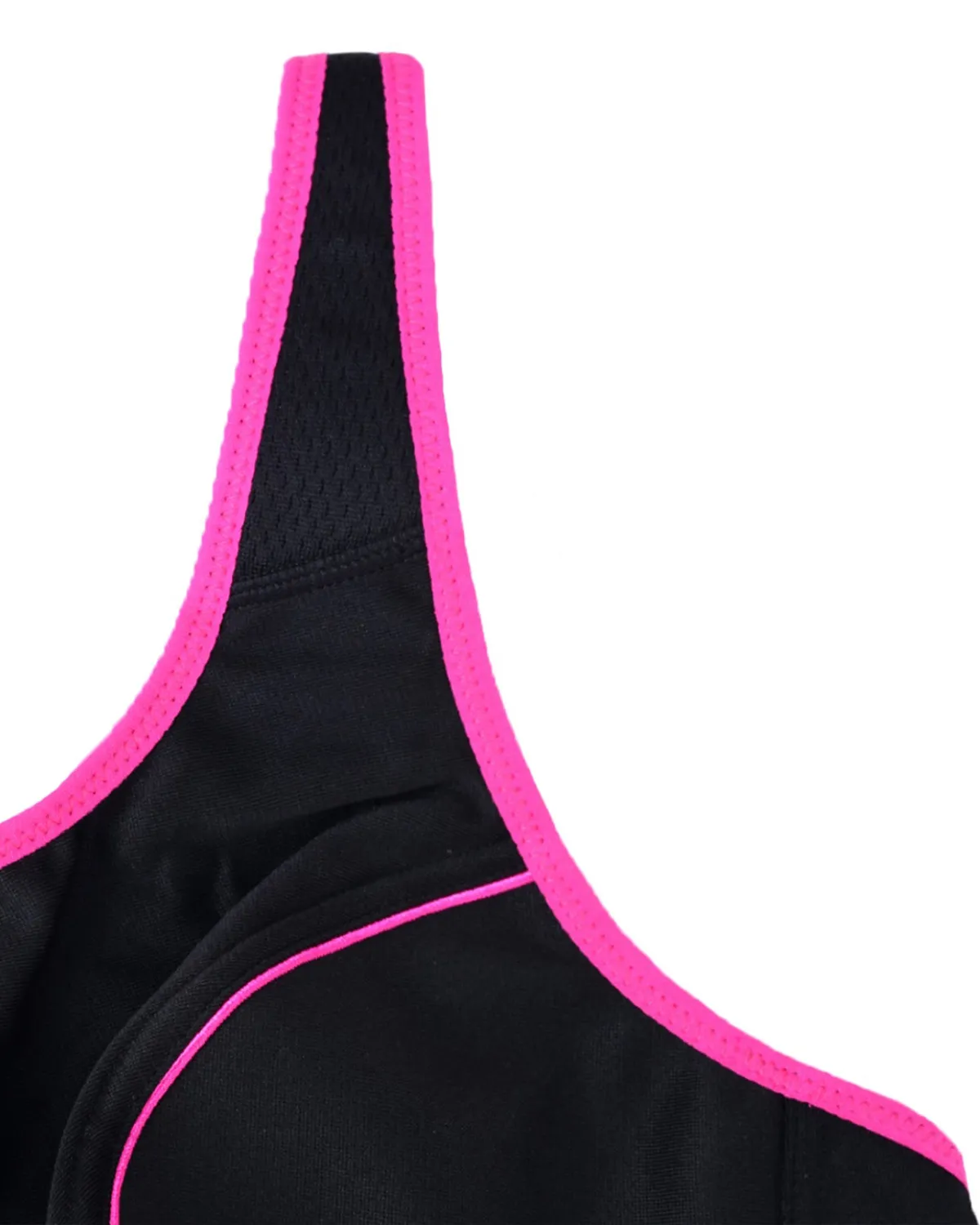 Sujetador deportivo sin relleno High Support - Negro