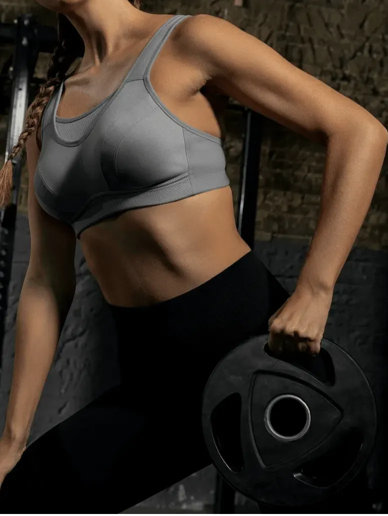 Sujetador deportivo transpirable Solid Absorb