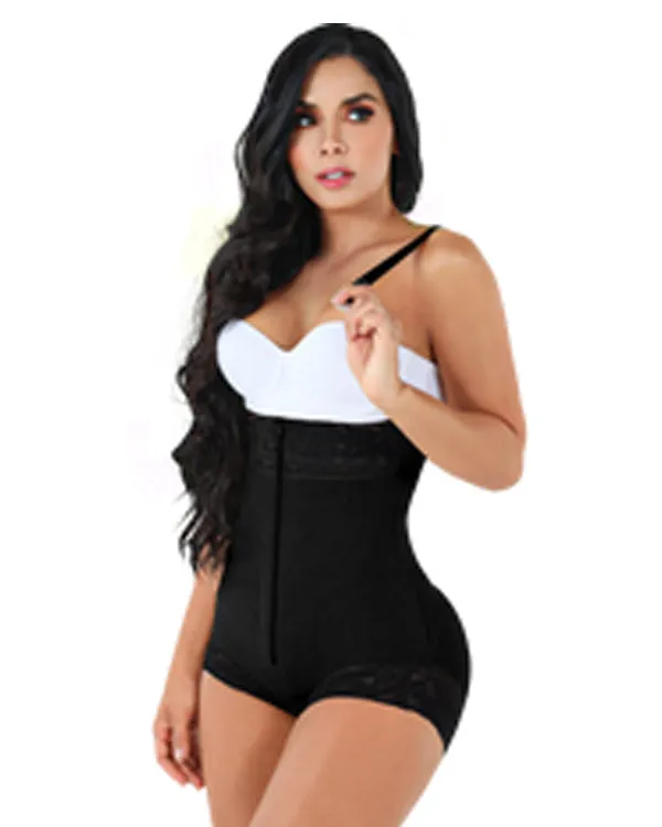 Panty body shaper sin tirantes con cremallera