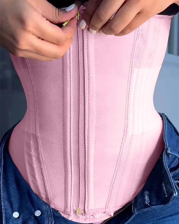 ACTUALIZADO - Camiseta sin mangas moldeadora de cuerpo con cremallera y pecho