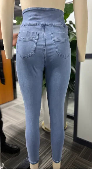 Tan Jean Shorts for Women Womens Jeans Casual Mid Waist Pants Trousers Pockets Classic Denim Jeans