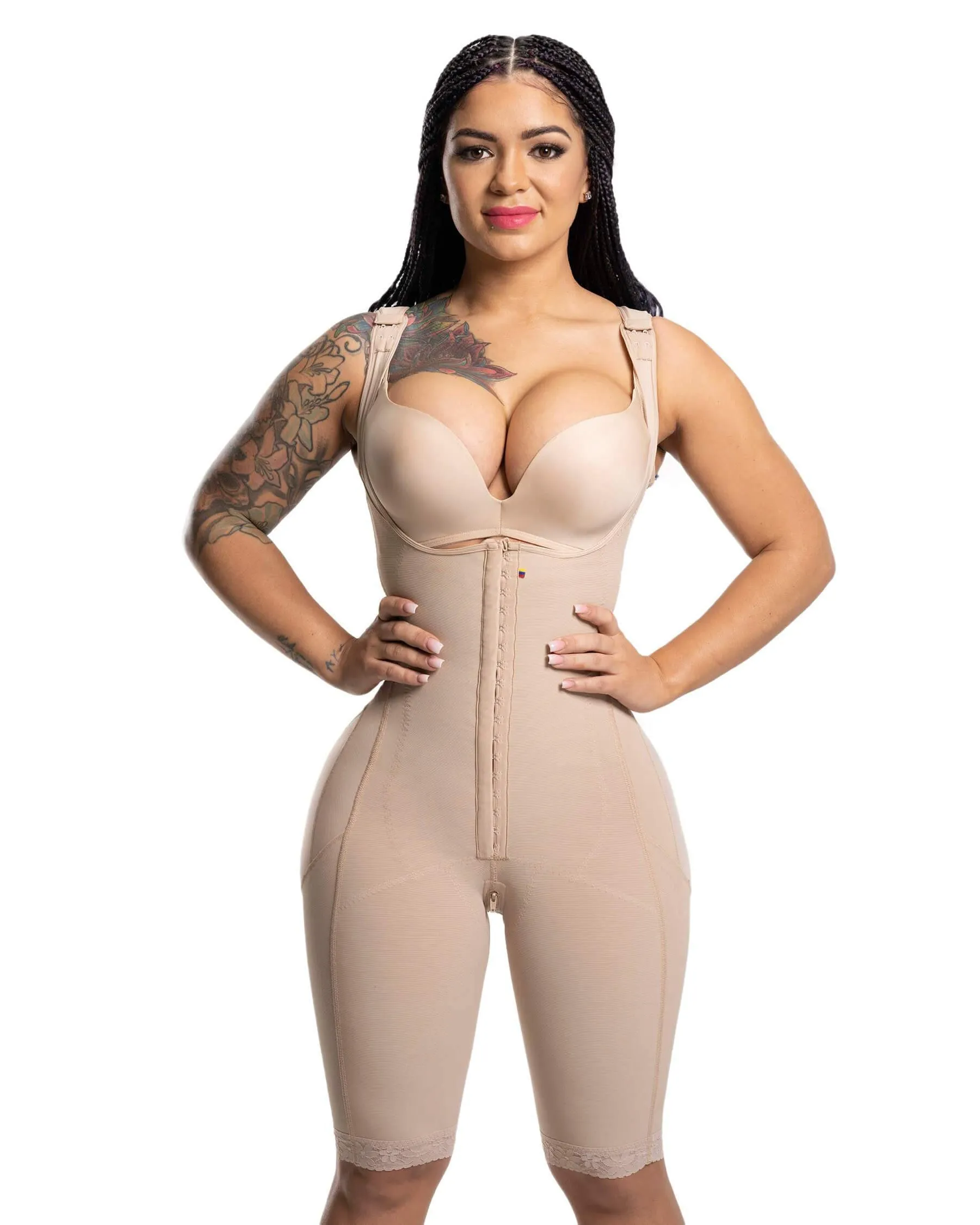 Fajas sin mangas con busto abierto