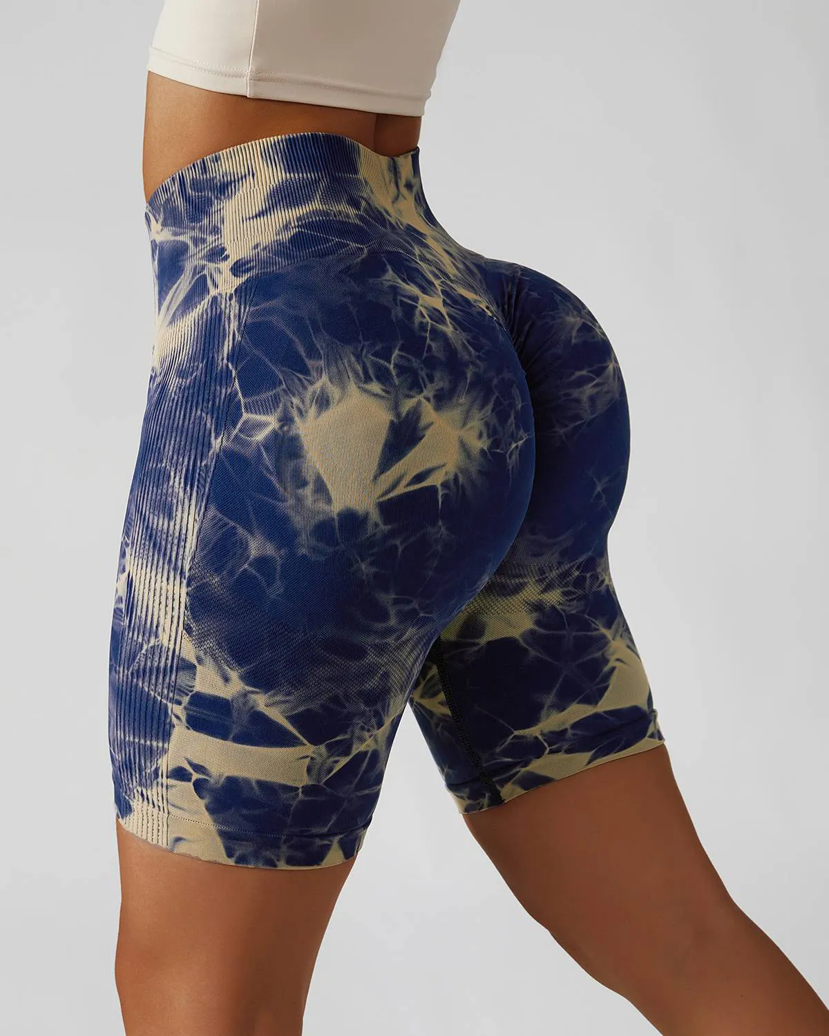 Tie Dye Scrunch Bum Shorts