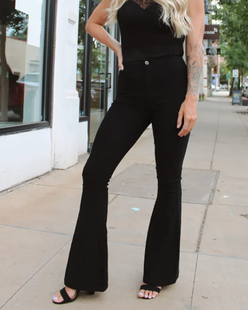 Christmas Themed Skinny Flared Jeans (Pre-Sale)