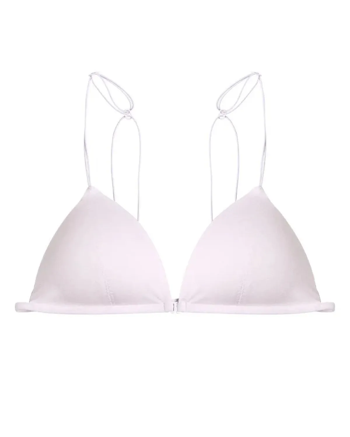 Sujetador de ropa interior con botón delantero francés