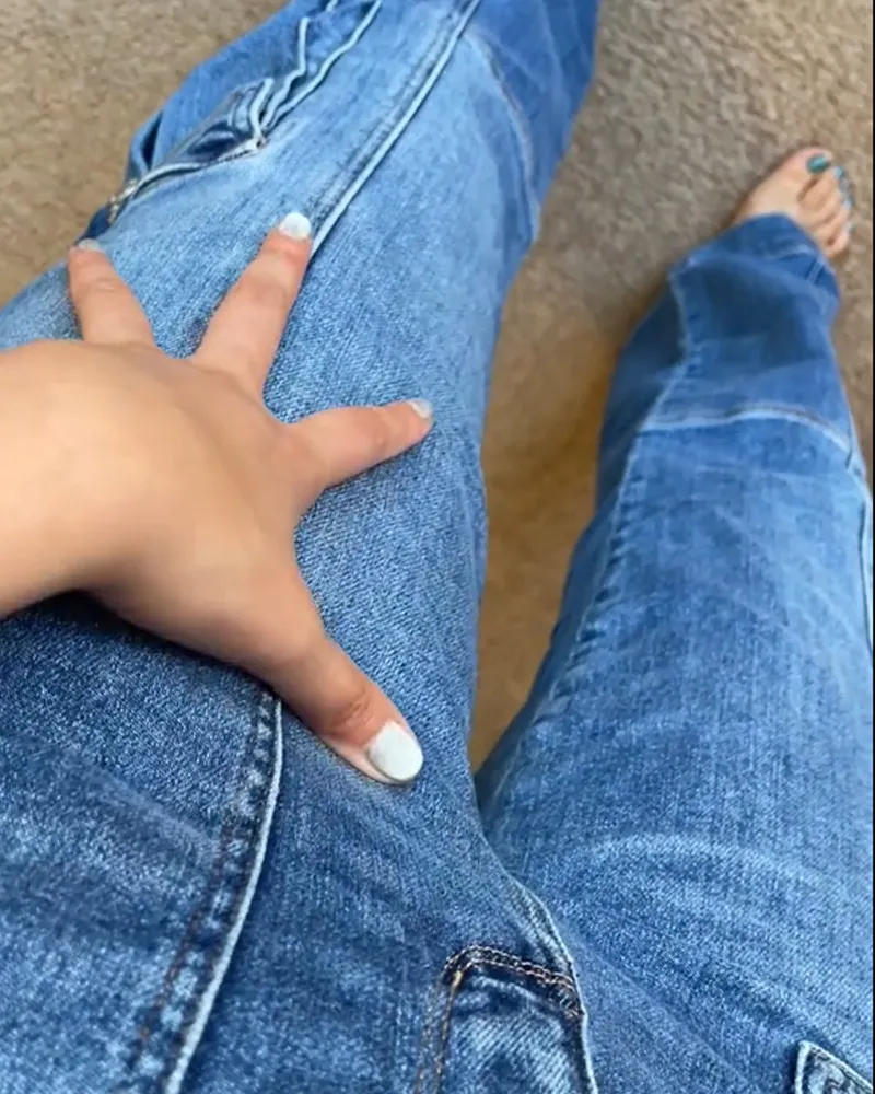 Multi-Pocket, Multi-Split Jeans (Pre-Sale)