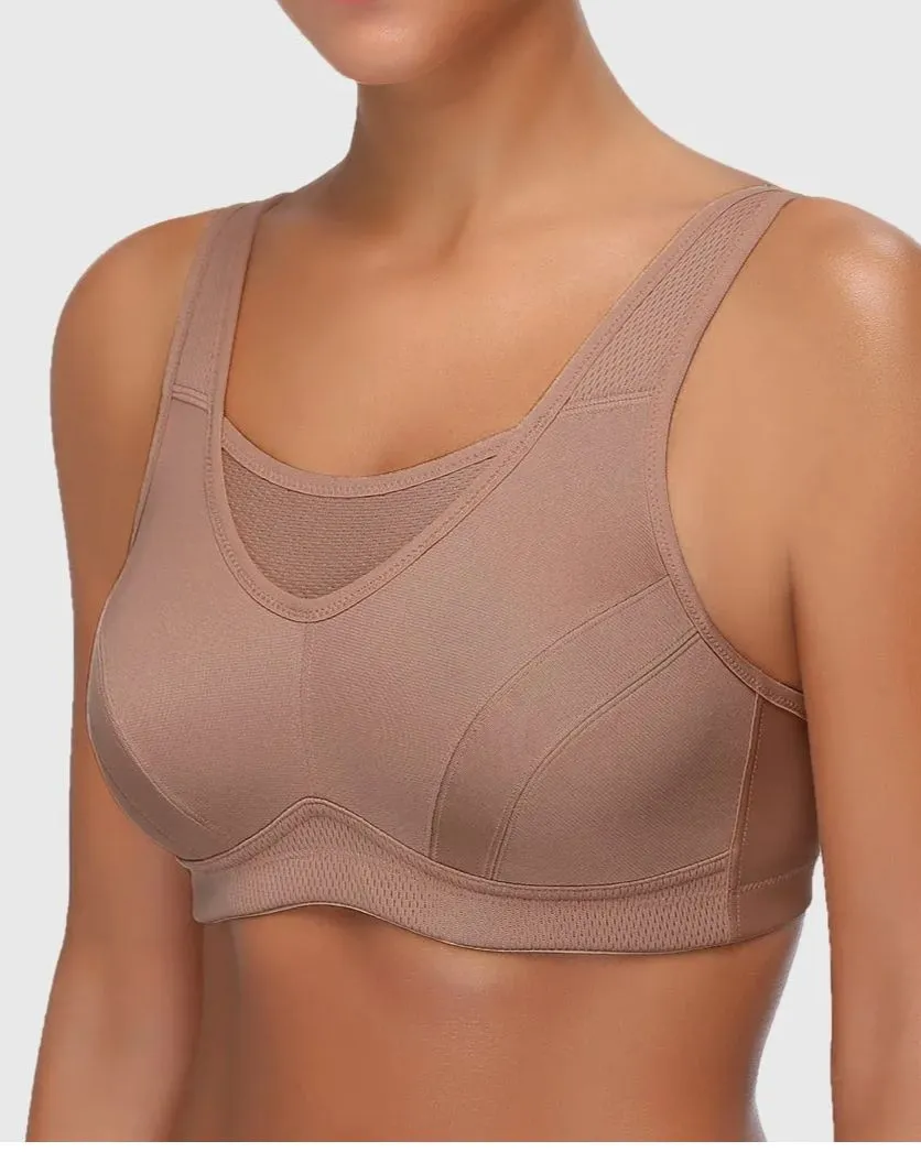 Sujetador deportivo transpirable Solid Absorb