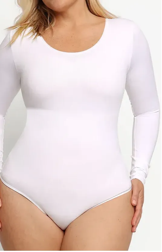 Body de levantamiento de glúteos con control de barriga