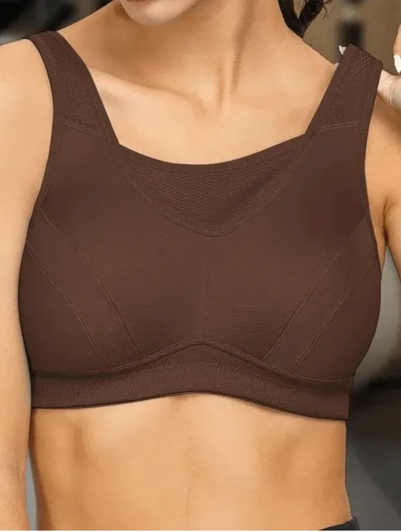 Sujetador deportivo transpirable Solid Absorb