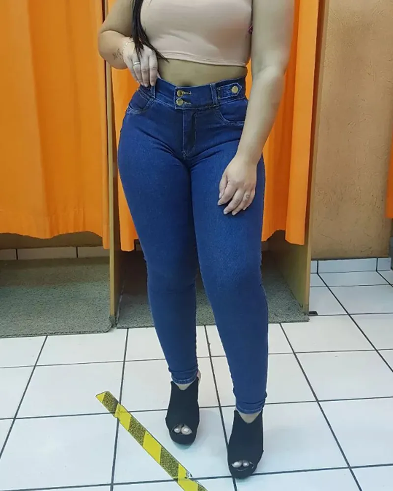 Sexy Skinny Jeans With High Waists And High Hips (Pre-Sale)