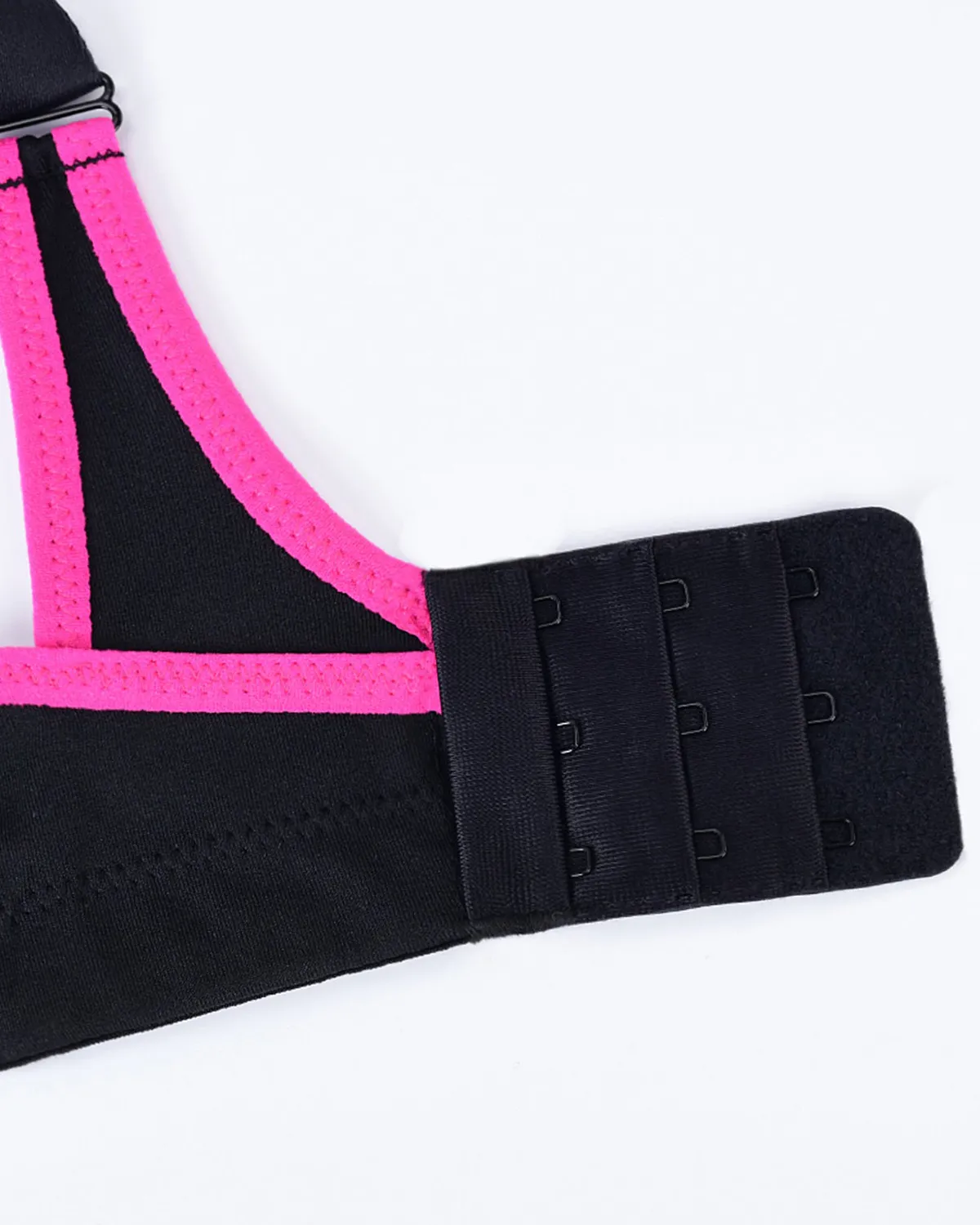 Sujetador deportivo sin relleno High Support - Negro