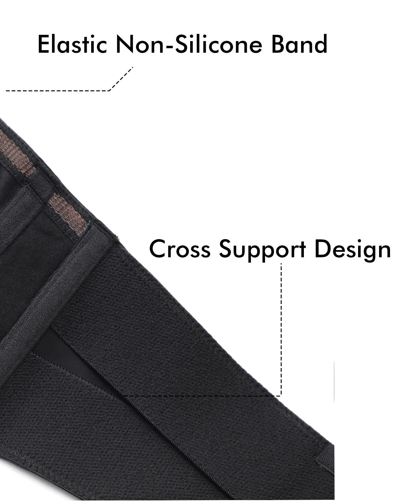 Women's Strapless Bra Plunge Push Up for Big Busted Seamless Slightly Lined Support Lift Plus Size Invisible