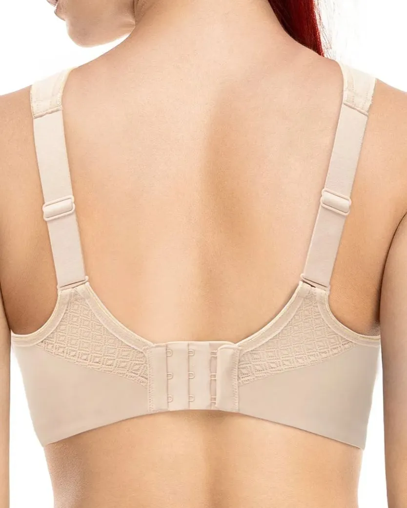 Sujetador deportivo High Impact Full Coverage Underwire - Beige