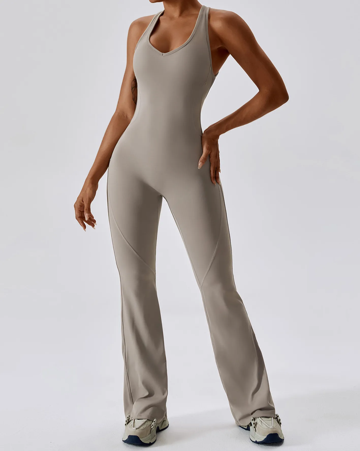 Hip Lift And Abdominal Pull-In One-Piece Yoga