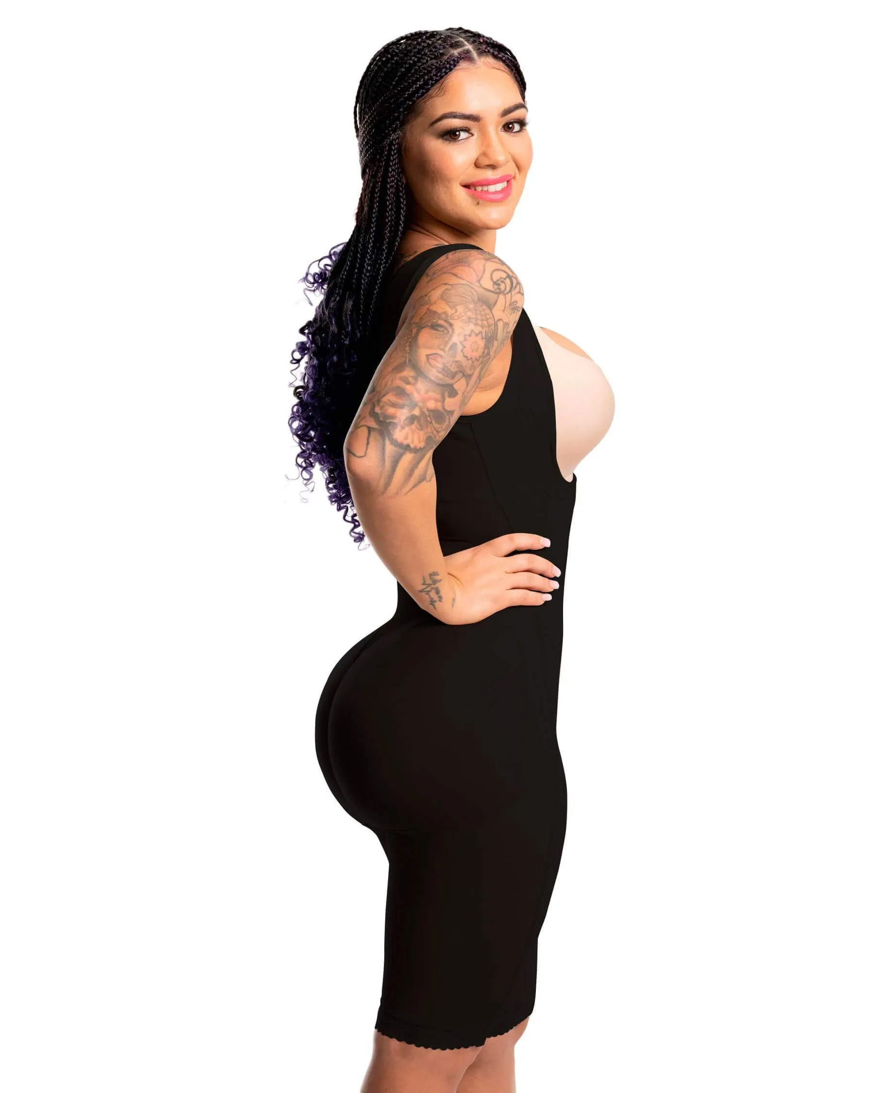 Fajas sin mangas con busto abierto