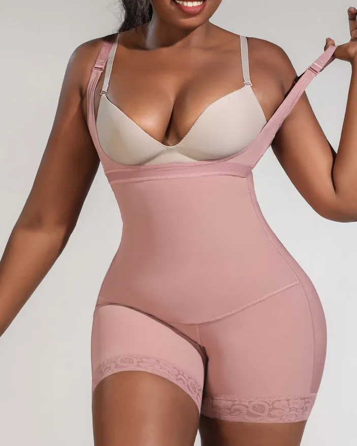 Shorts espalda alta faja invisible lipoescultura