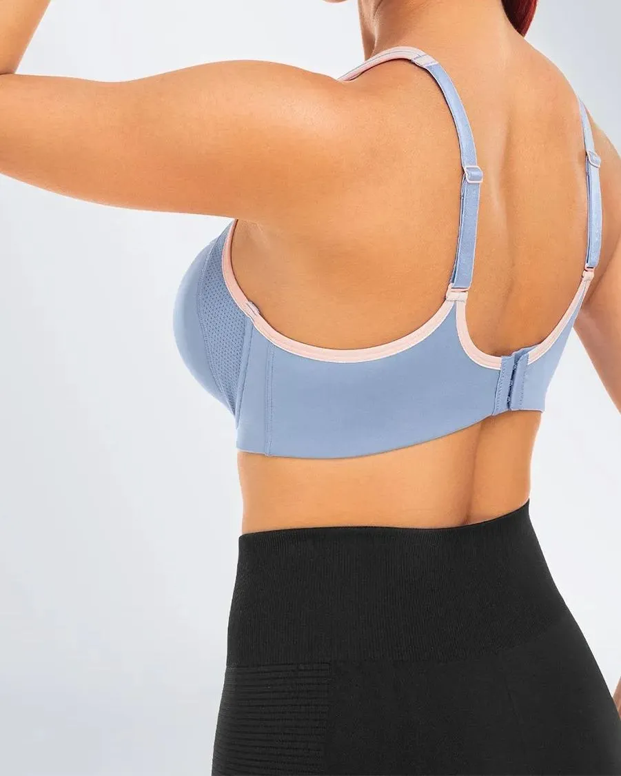 Sujetador de talla grande con soporte completo y aros