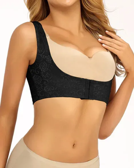 Ropa interior moldeadora de cuerpo de manga de mariposa transpirable