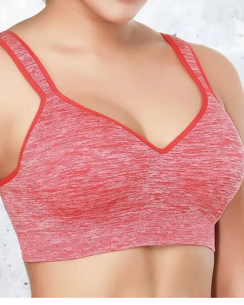 Sujetadores deportivos de yoga sin costuras de cobertura total