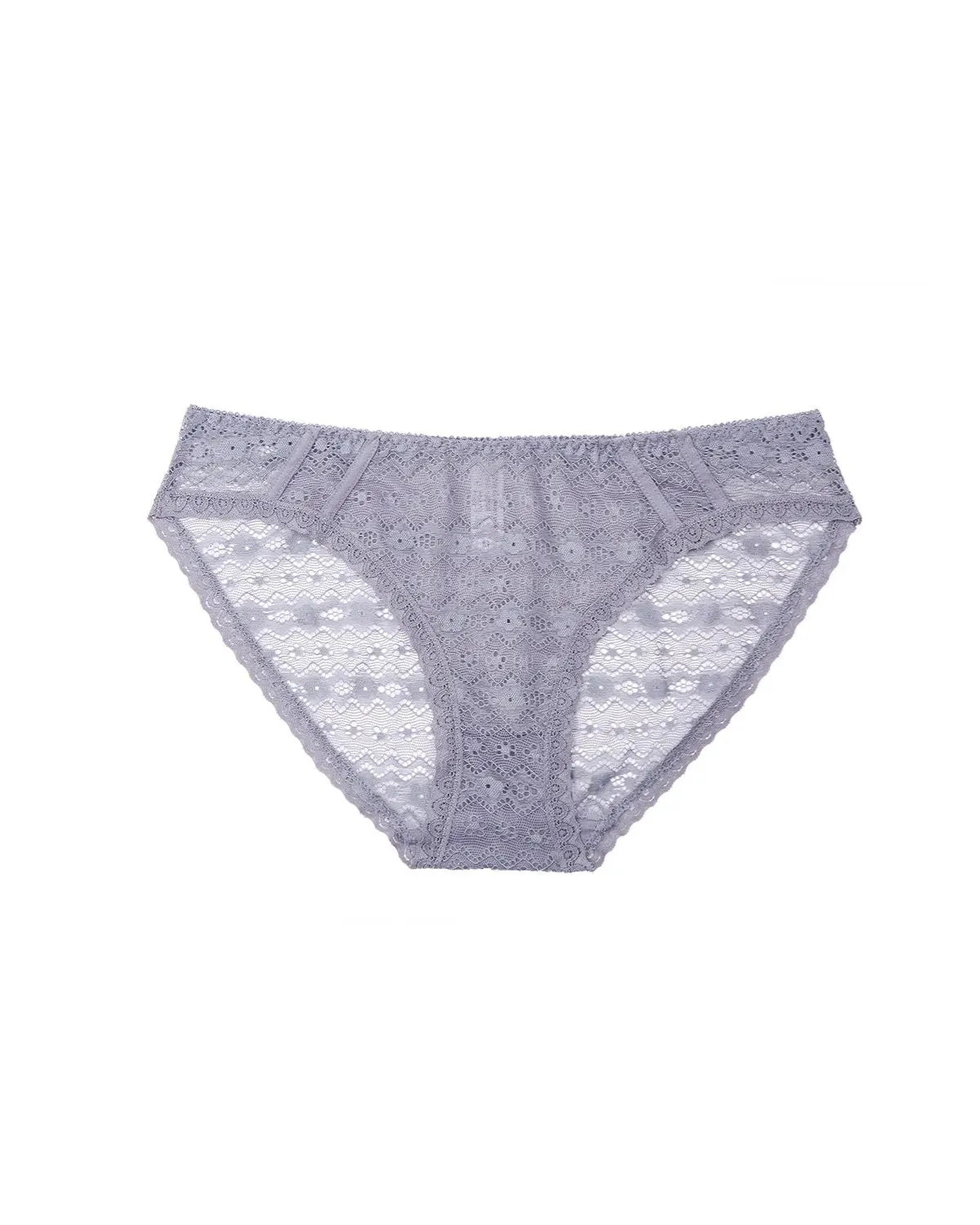 Nuevo Conjunto de ropa interior de encaje fino sin anillo de acero Relación lateral alta