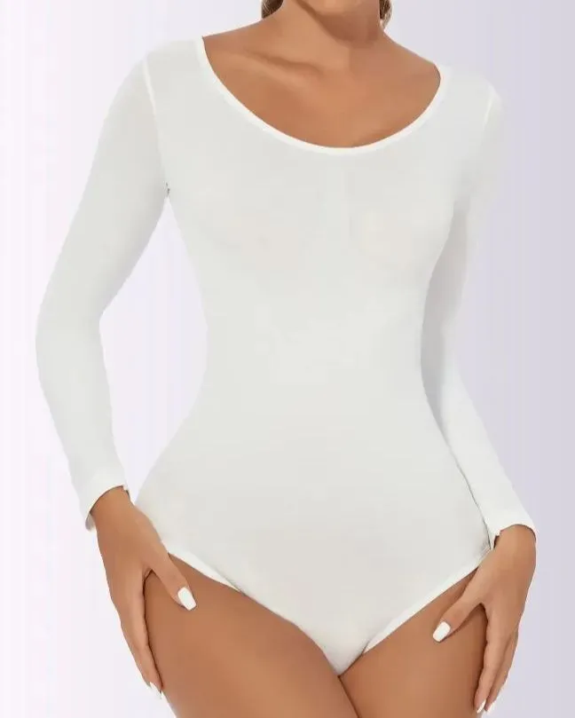 Body de levantamiento de glúteos con control de barriga