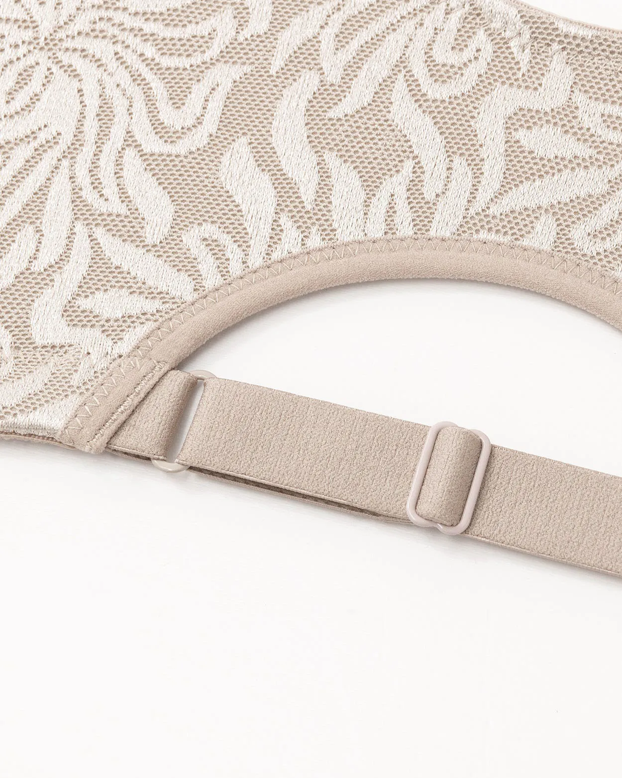 Sujetador minimizador de cierre frontal sin aros sin relleno de talla grande