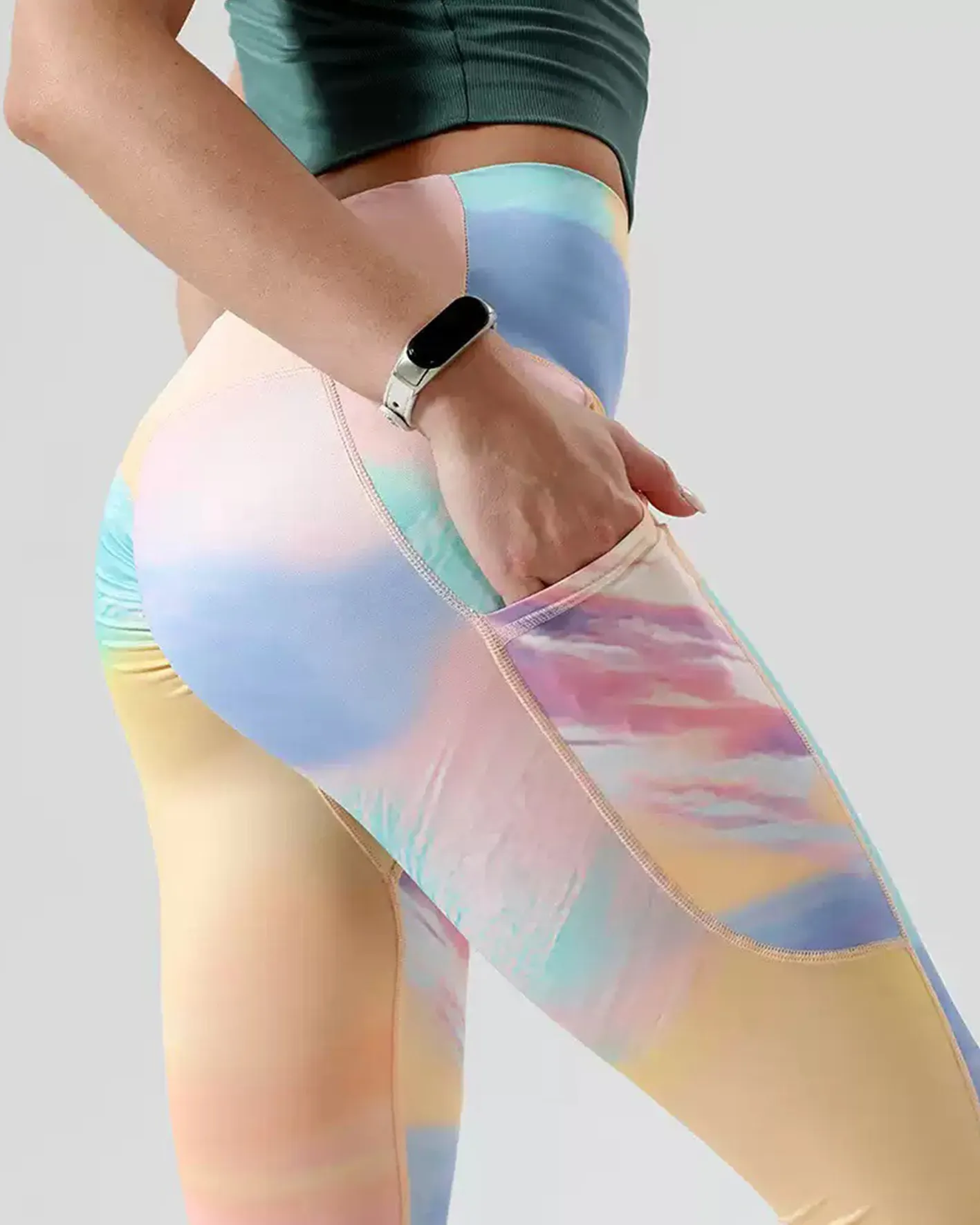 High-Waisted And Hip-Lifting Pockets Yoga Pants