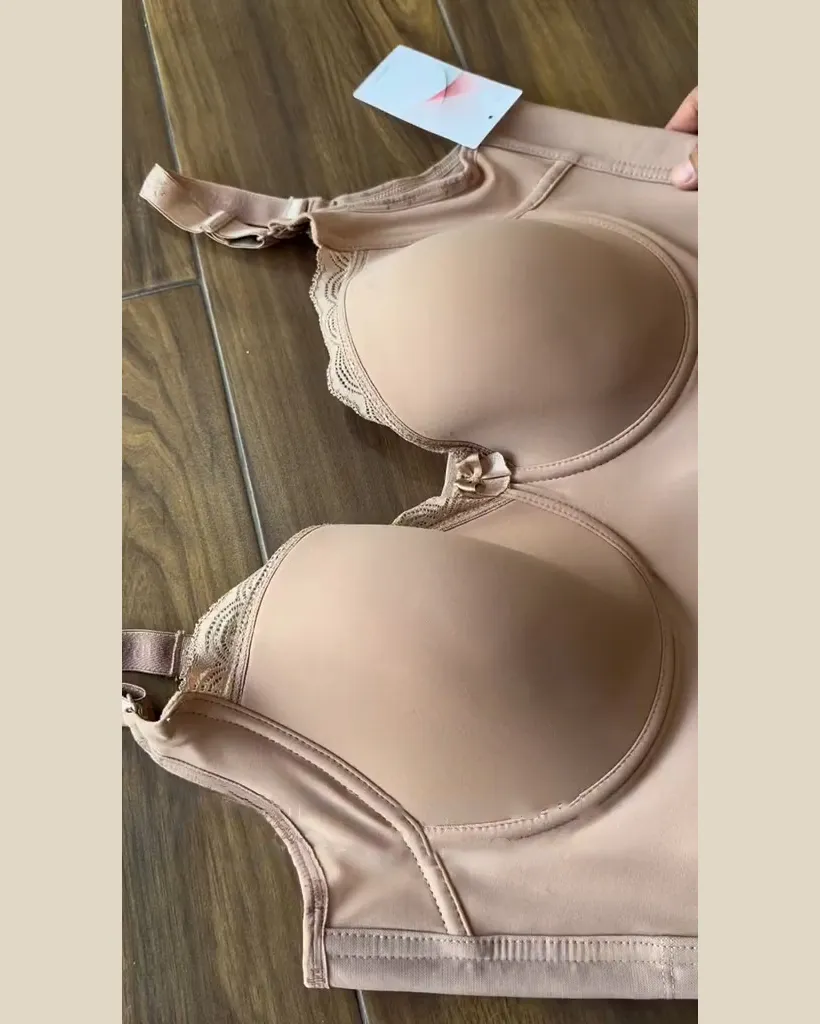 T Shirt Bras for Women Push Up Comfort Underwire Brassiere