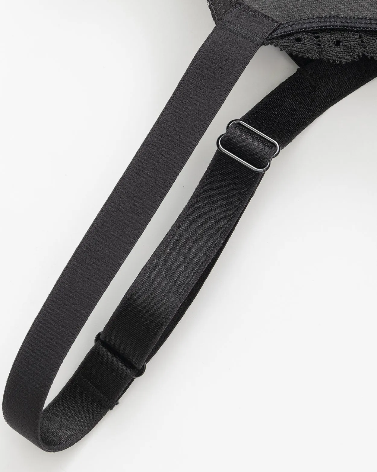 Sujetador push up de encaje con aros y cobertura total de talla grande