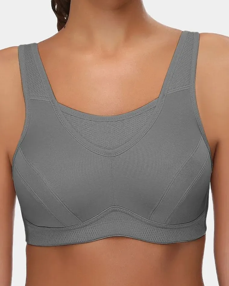 Sujetador deportivo transpirable Solid Absorb