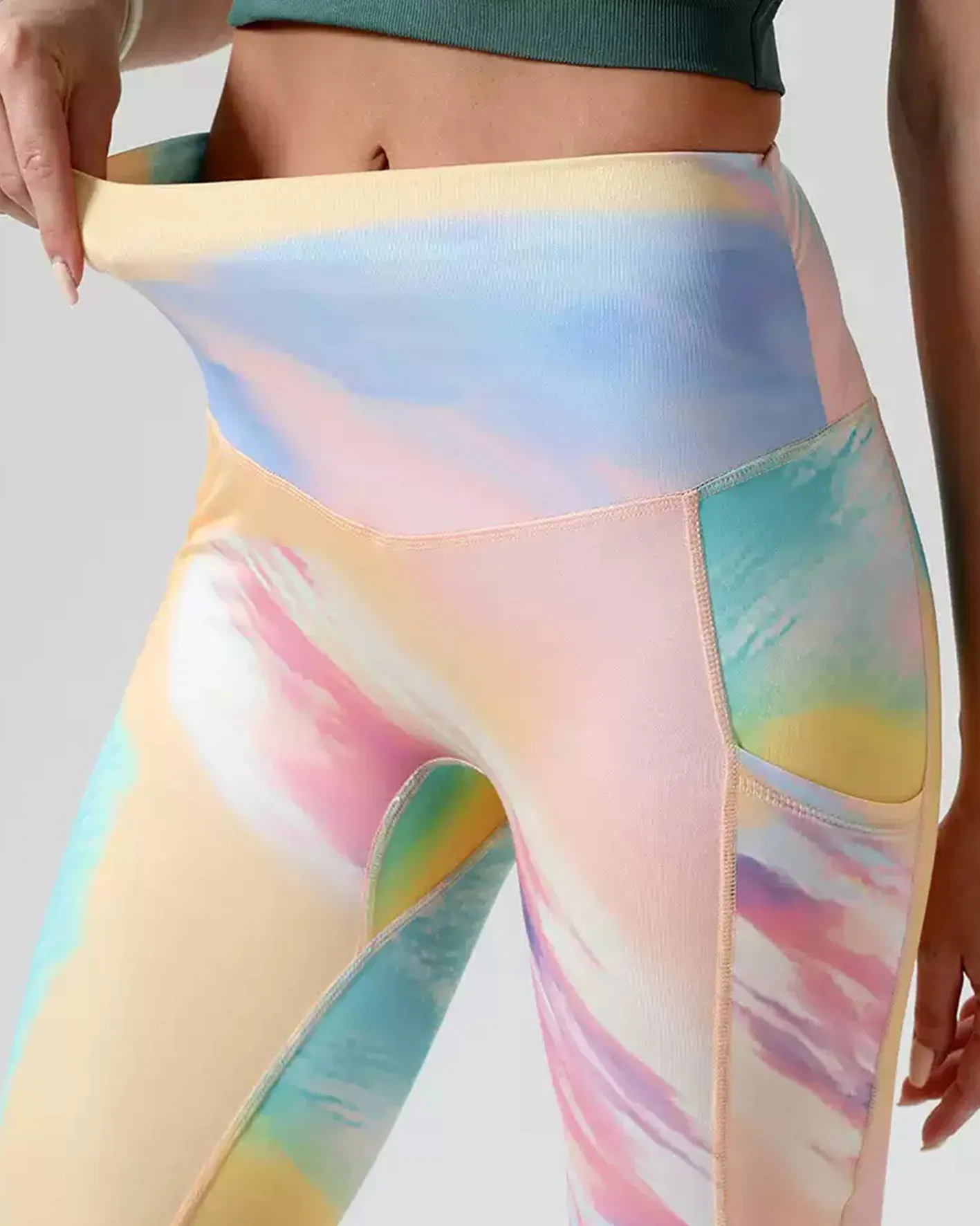 High-Waisted And Hip-Lifting Pockets Yoga Pants