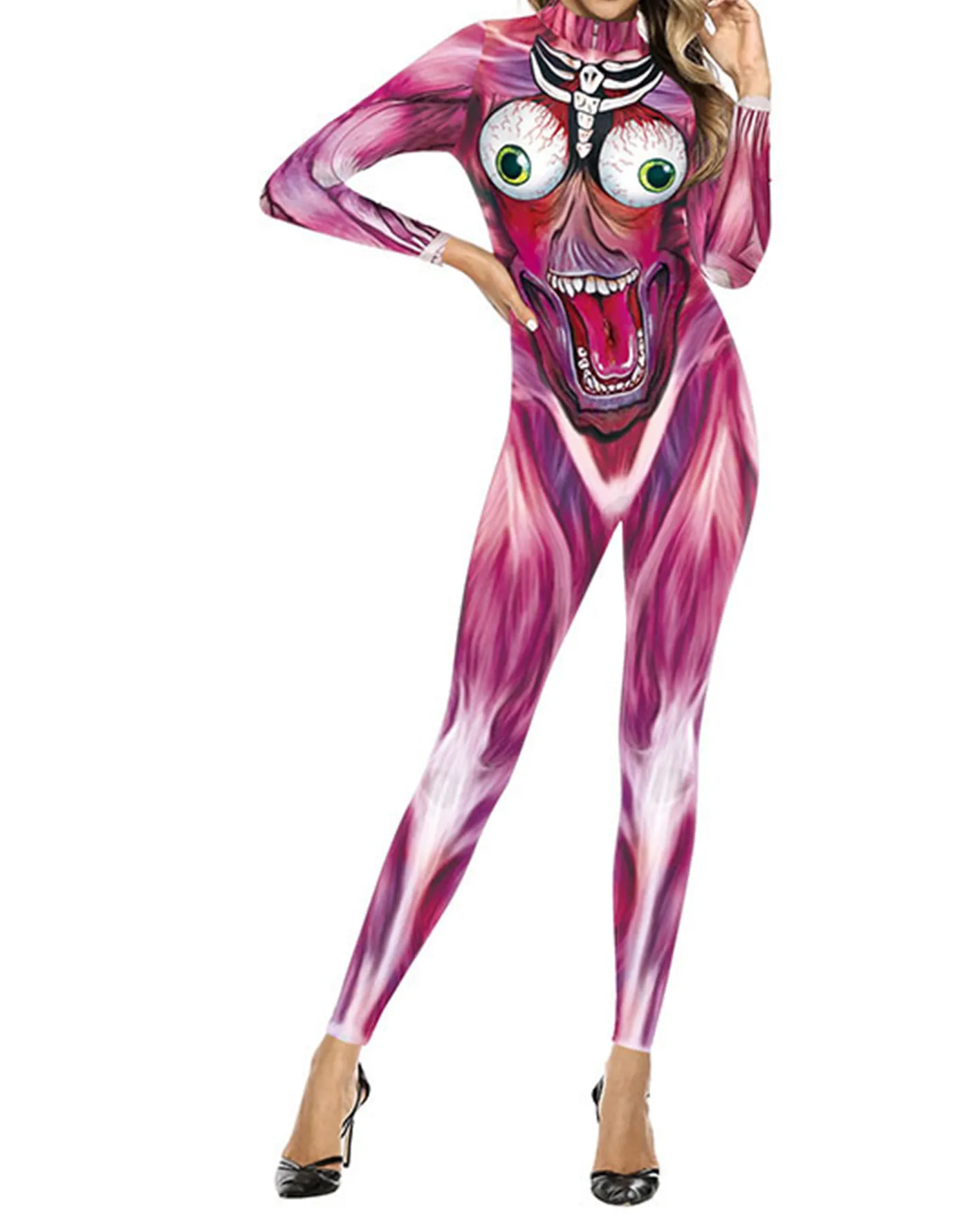 Skeleton Muscle Jumpsuit