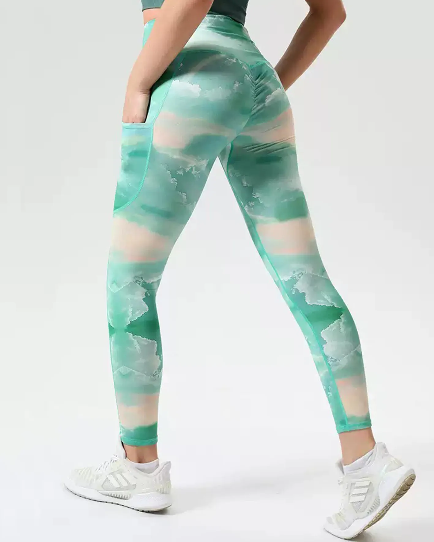 High-Waisted And Hip-Lifting Pockets Yoga Pants