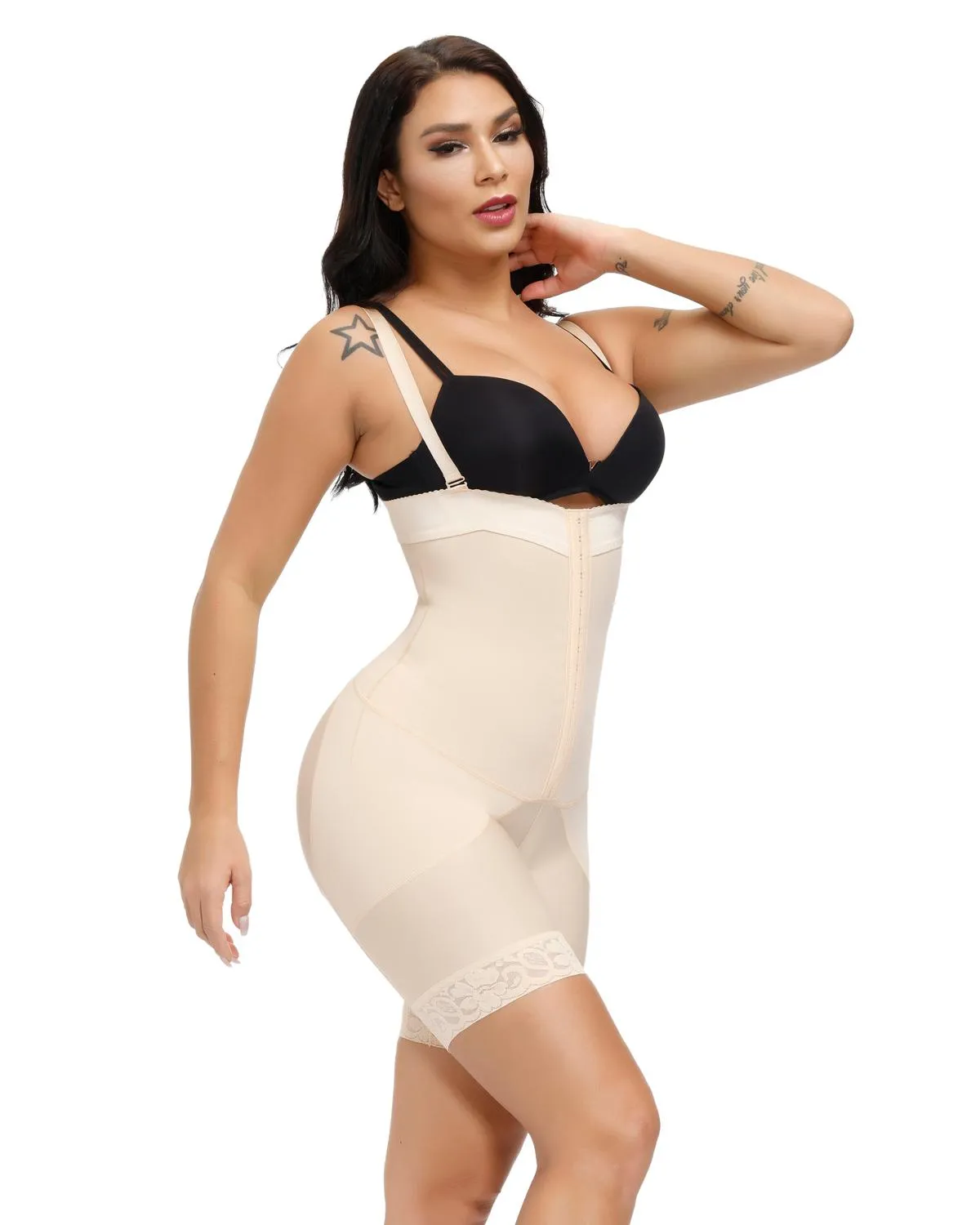 Bragas de cintura alta para el control de la barriga.