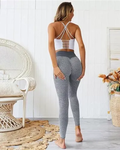 Anti-Cellulite Push Up Peach Hip Leggings