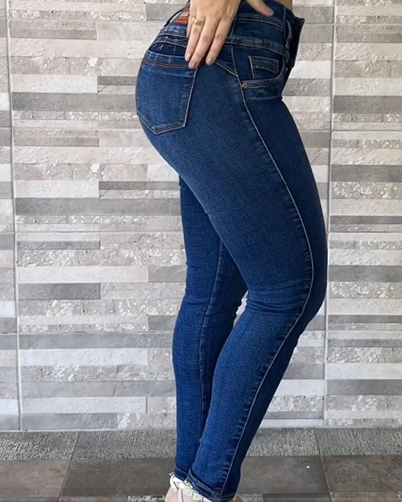 Women's High-Waisted, Hip-Lifting Skinny Jeans (Pre-Sale)