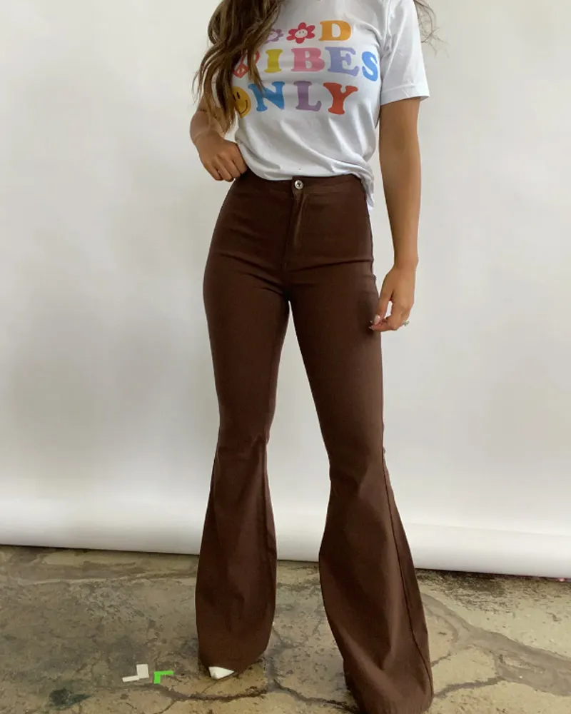 Christmas Themed Skinny Flared Jeans (Pre-Sale)