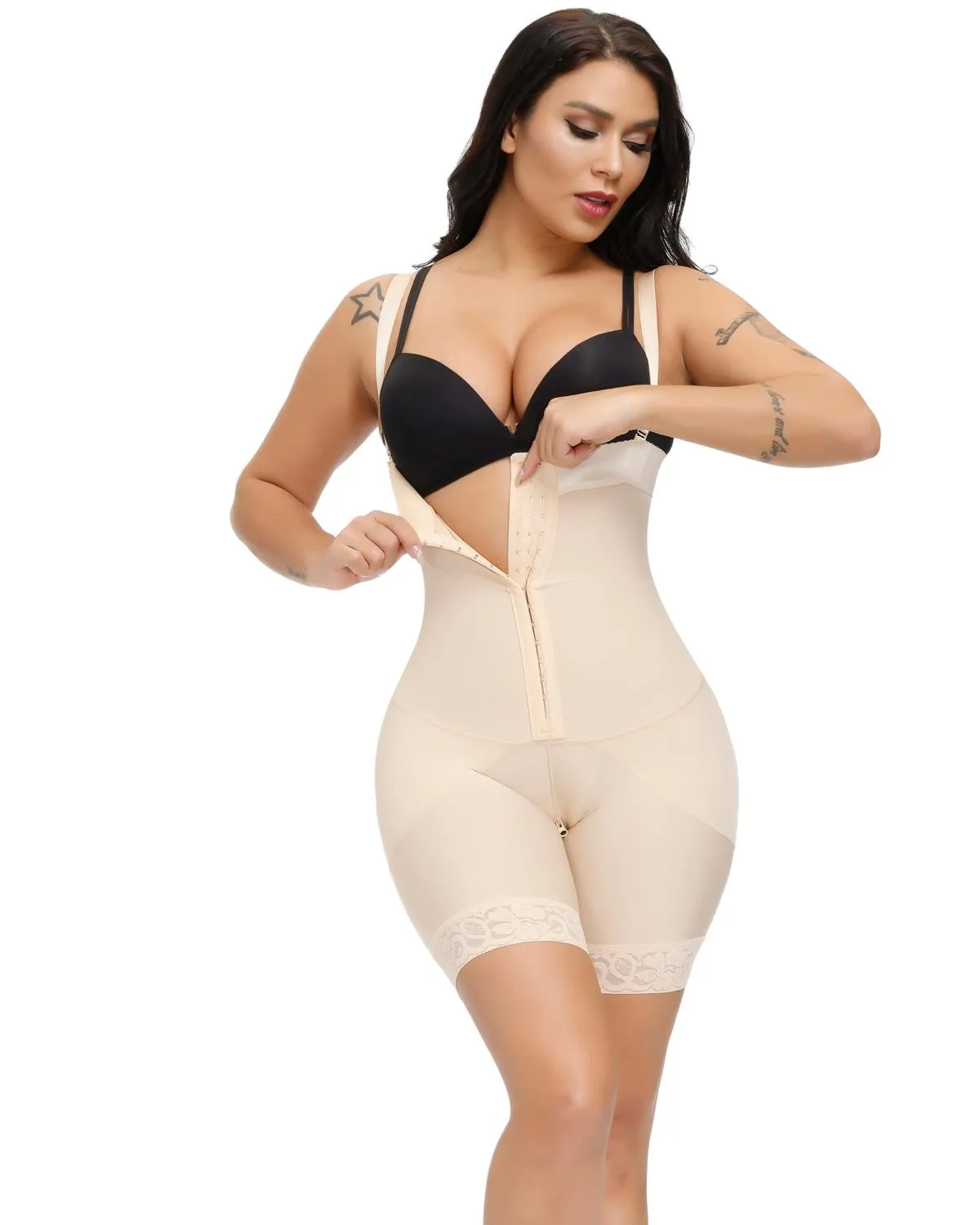 Bragas de cintura alta para el control de la barriga.