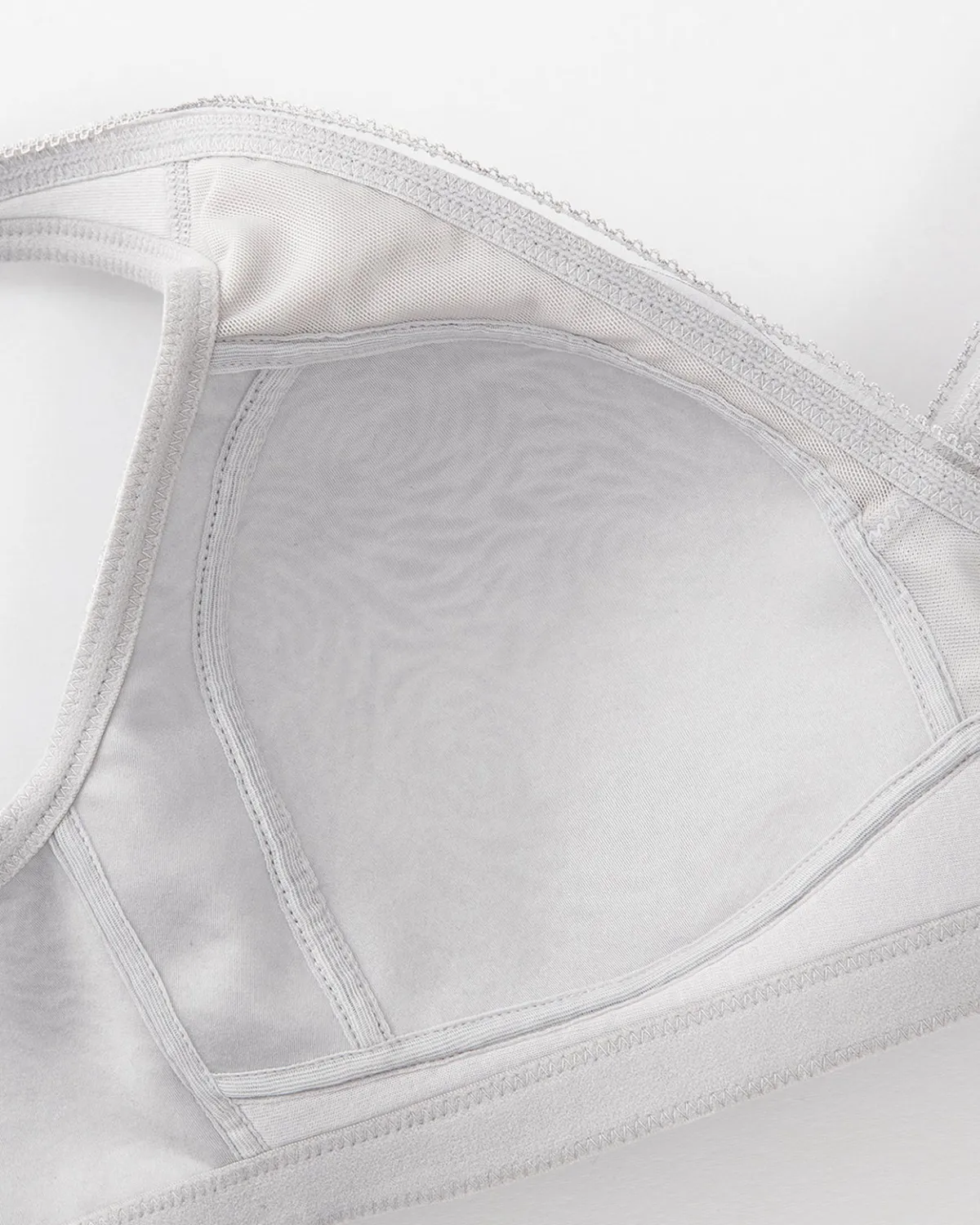 Sujetador minimizador de tamaño grande de cobertura completa sin aros sin relleno