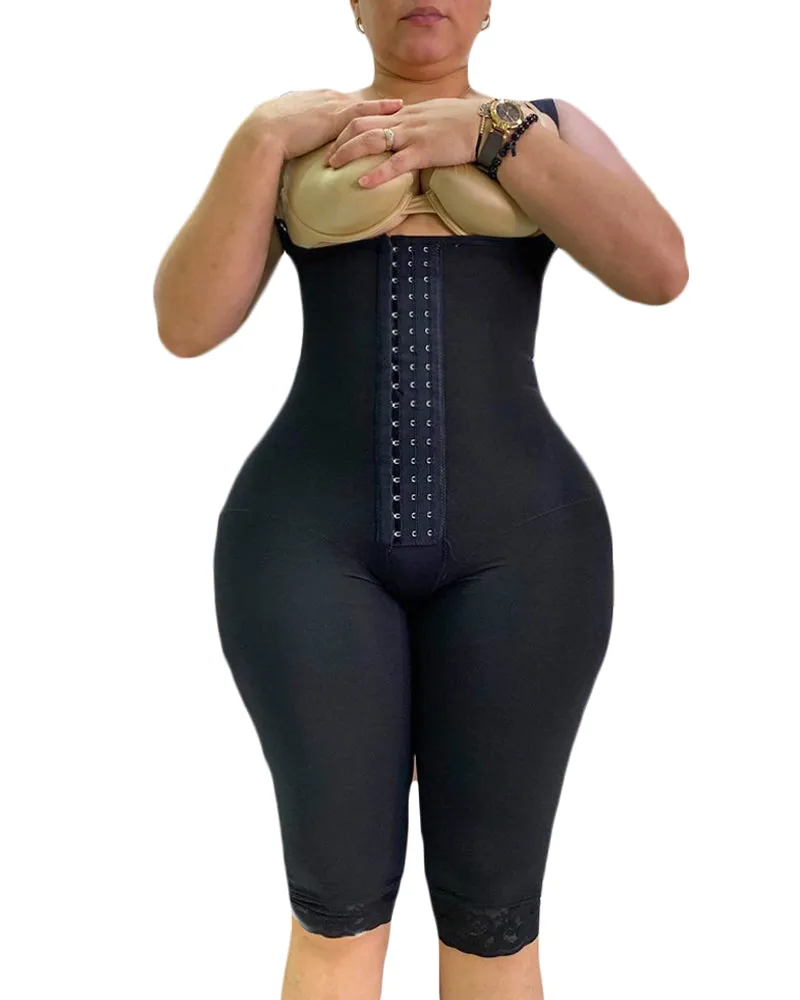 Faja de compresión hasta la rodilla bodyshaper para mujer para uso diario o posparto