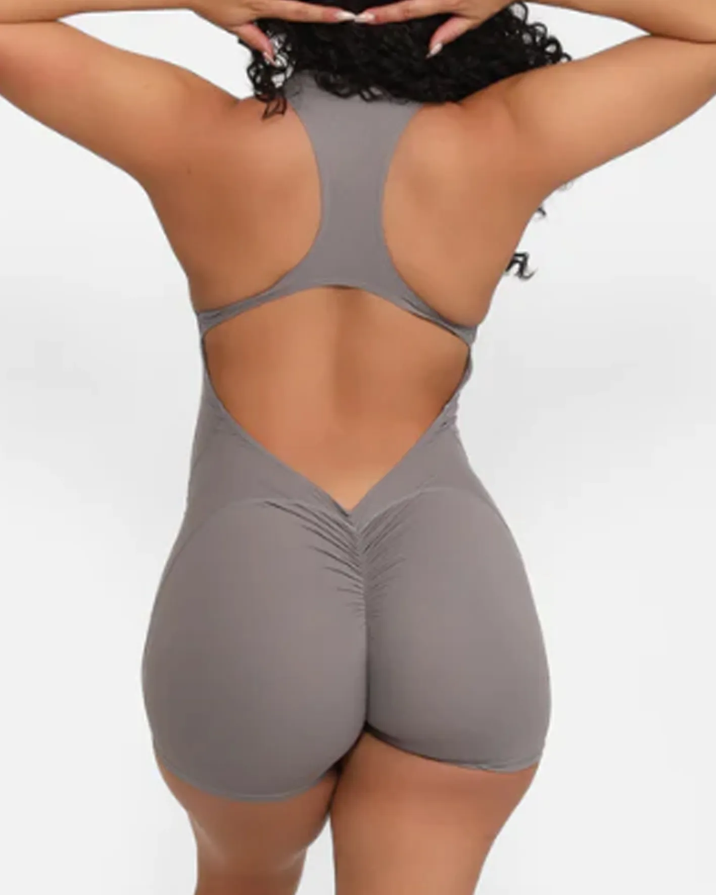 Stretch Front Zip Yoga Jumpsuit（Pre-Sale）