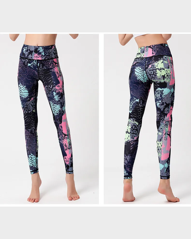 Skinny High Waist Elastic Sports Gym Pants