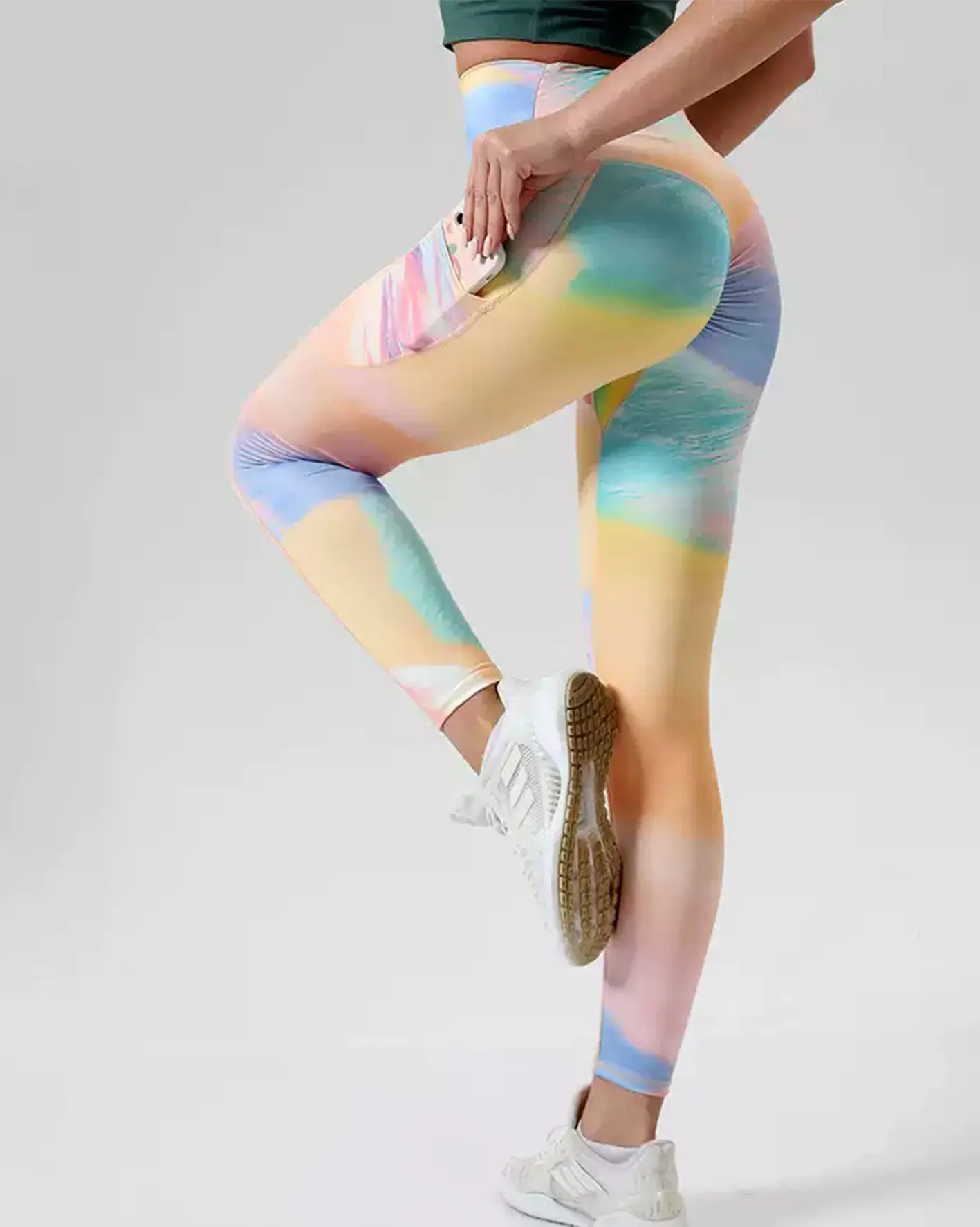 High-Waisted And Hip-Lifting Pockets Yoga Pants