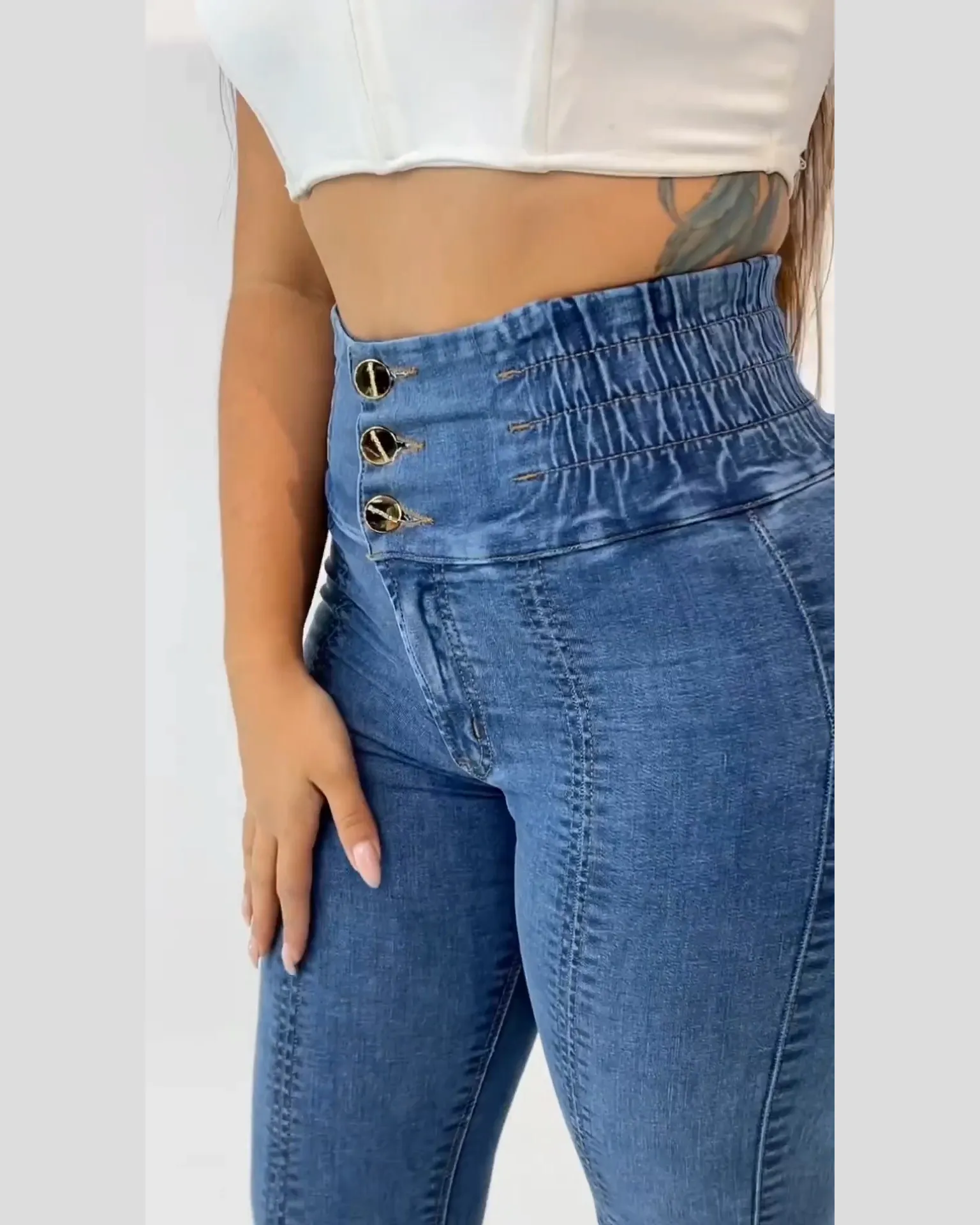 High Rise Skinny Jeans