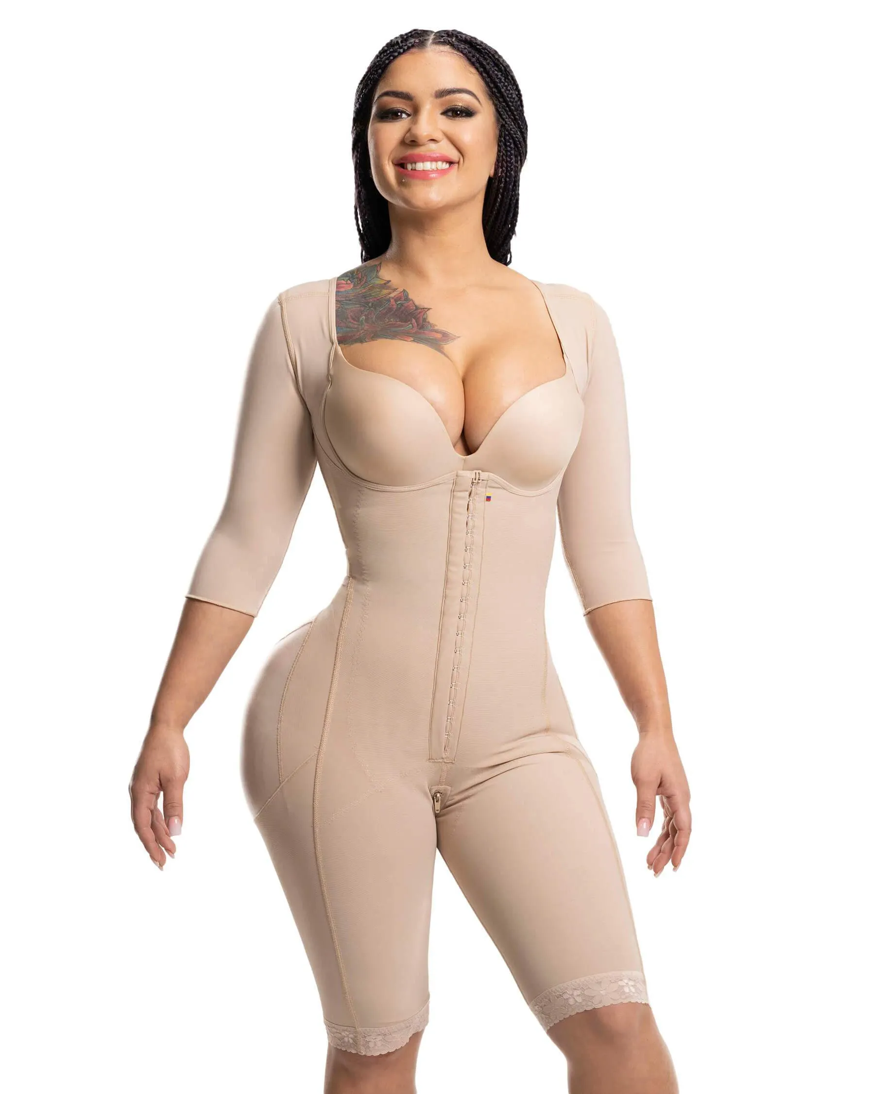 Prenda de compresión de liposucción moldeadora de cuerpo completo para mujer