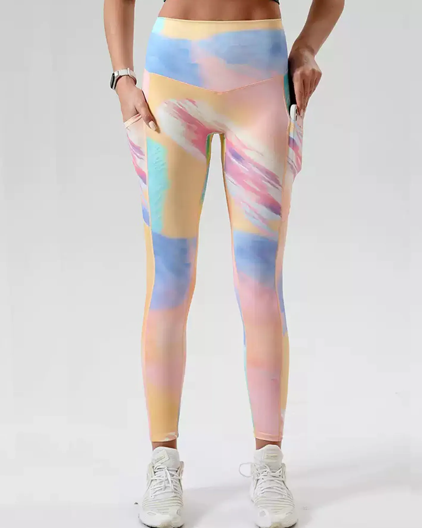 High-Waisted And Hip-Lifting Pockets Yoga Pants